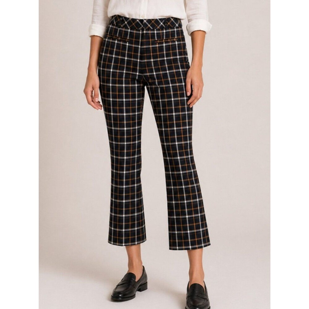 Anthropologie The Essential Collection Plaid Trousers
